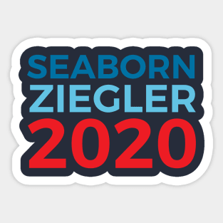 Seaborn Ziegler 2020 Election The West Wing Sam Seaborn Toby Ziegler Sticker